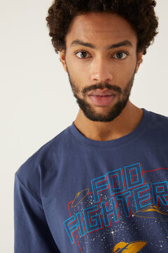 Springfield T-shirt Foo Fighters azul