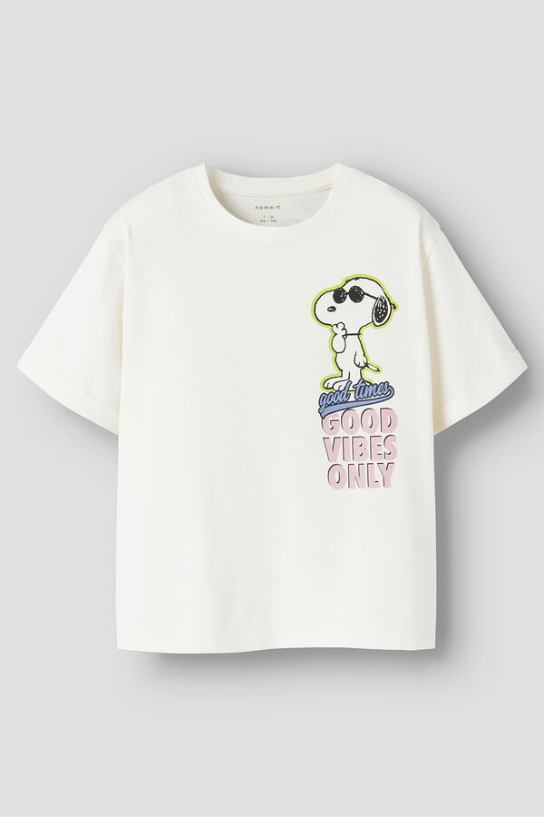 Name It Snoopy T-shirt white