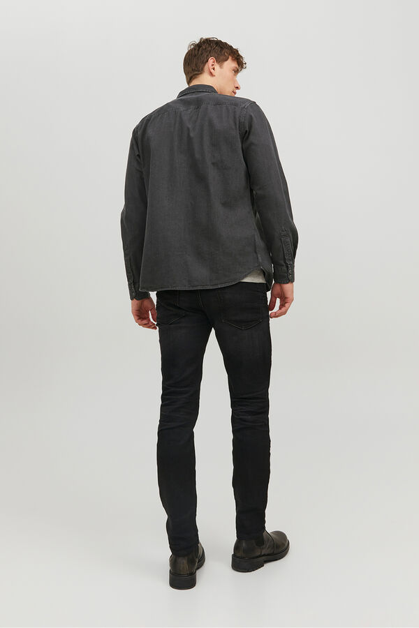 Jack & Jones Regular denim shirt  Crna