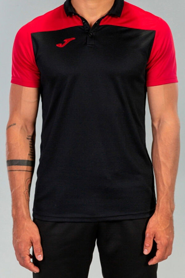 Springfield Polo shirt Hobby Ii Black/Red S/S noir