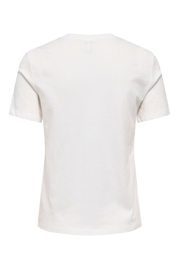 Only Short-sleeved T-shirt white
