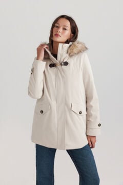 Springfield Parka with fur hood and buckle