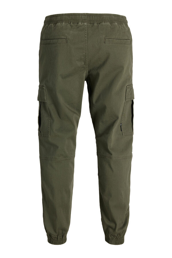 Jack & Jones Pantal&oacute;n cargo relaxed fit verde