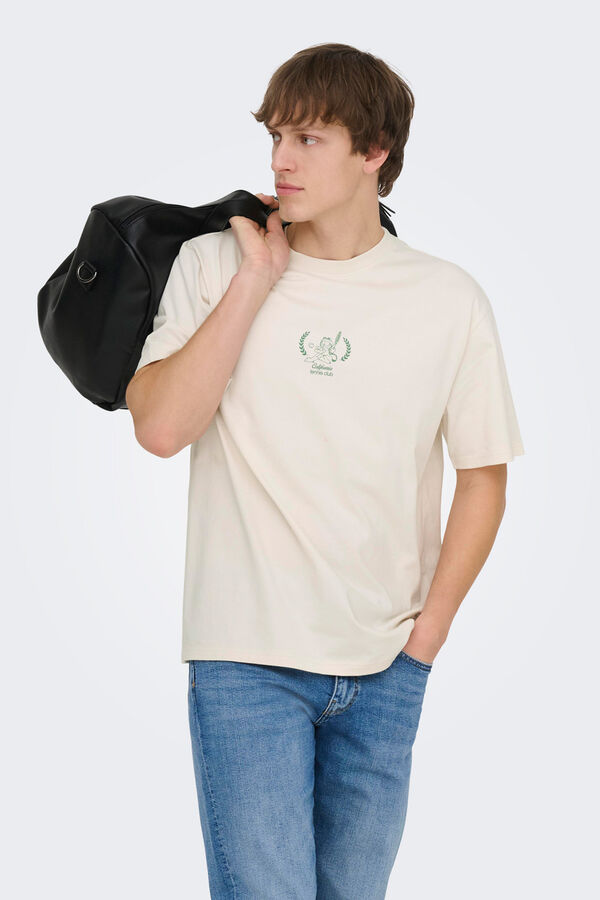 Only & Sons Short sleeve T-shirt white