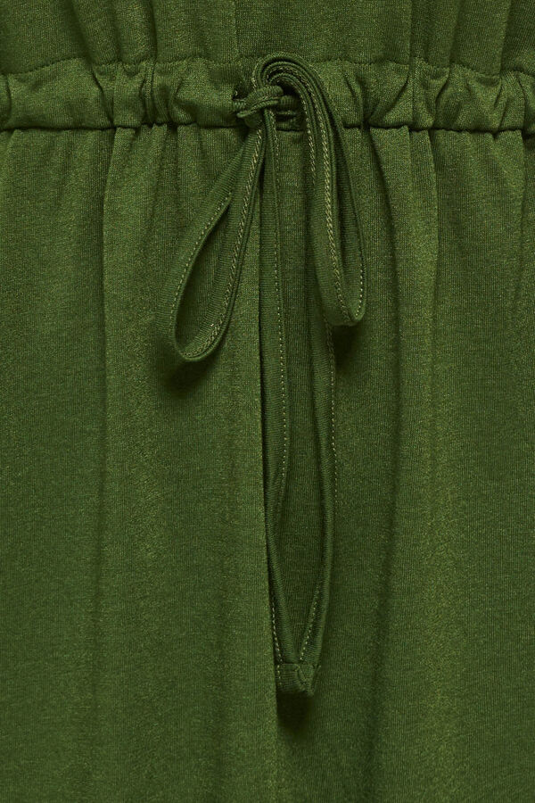 JDY Lurex short dress green
