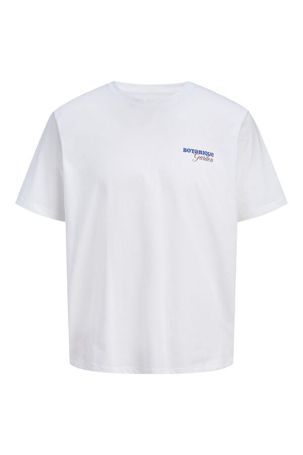 Jack & Jones Relaxed backprint T-shirt white