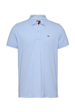 Tommy Jeans Camisa polo masculina de manga curta
