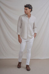 Celopman Linen shirt brown