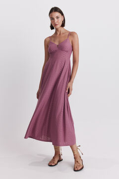 Springfield Vestido halter estampado