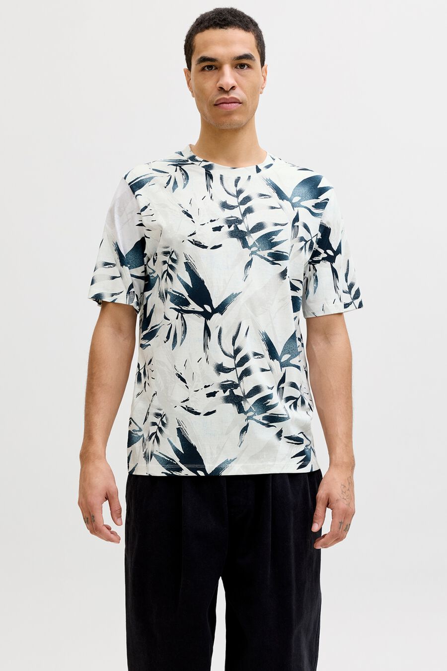 Camiseta regular fit estampada