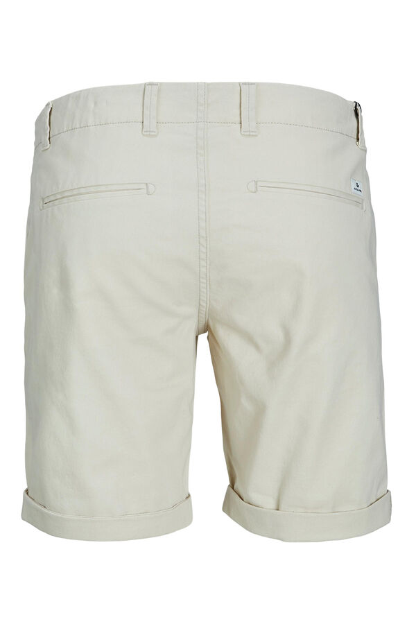 Springfield Chino Bermuda shorts with 4 pockets. gray