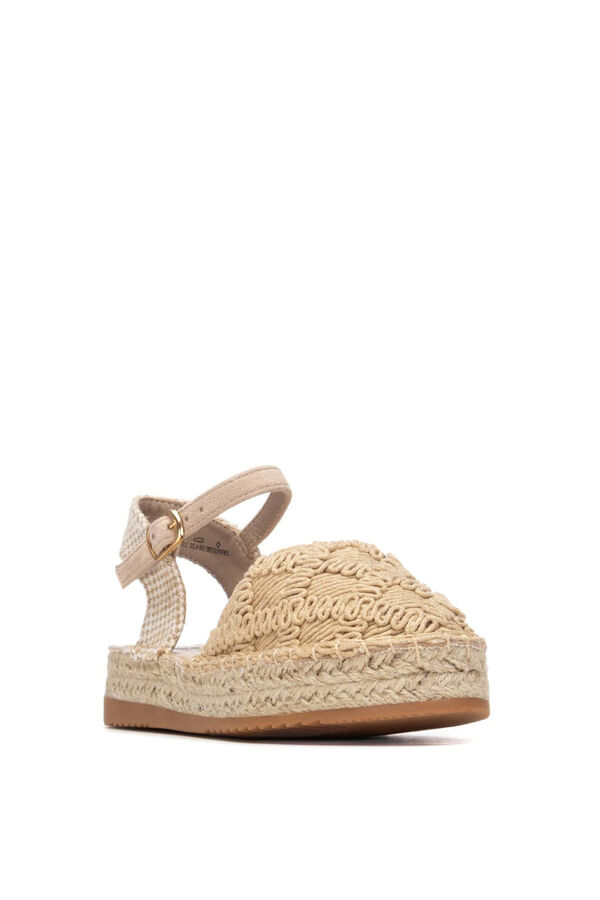 XTI Kids Espadrille with buckle grey