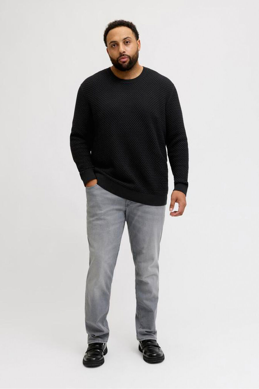 Jersey básico de punto liso