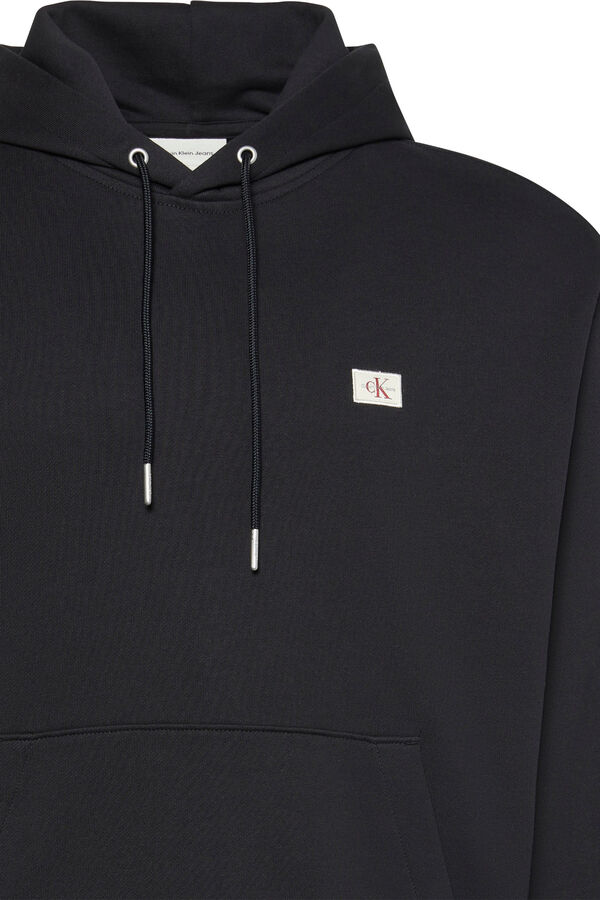 CK Jeans Sudadera con capucha negro