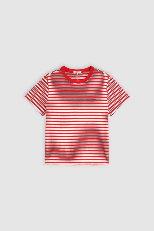 Levi's Short sleeve T-shirt logo brown