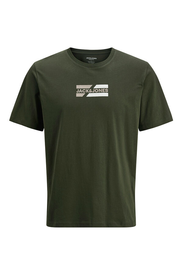 Jack & Jones Camiseta regular fit verde