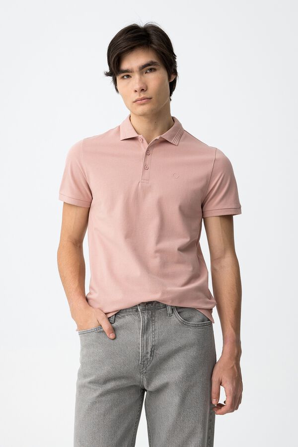 Tiffosi Piqu&eacute; Polo Shirt pink