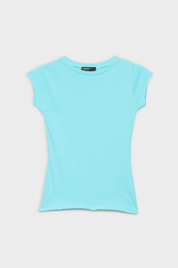 Springfield Essential short-sleeved T-shirt indigo blue