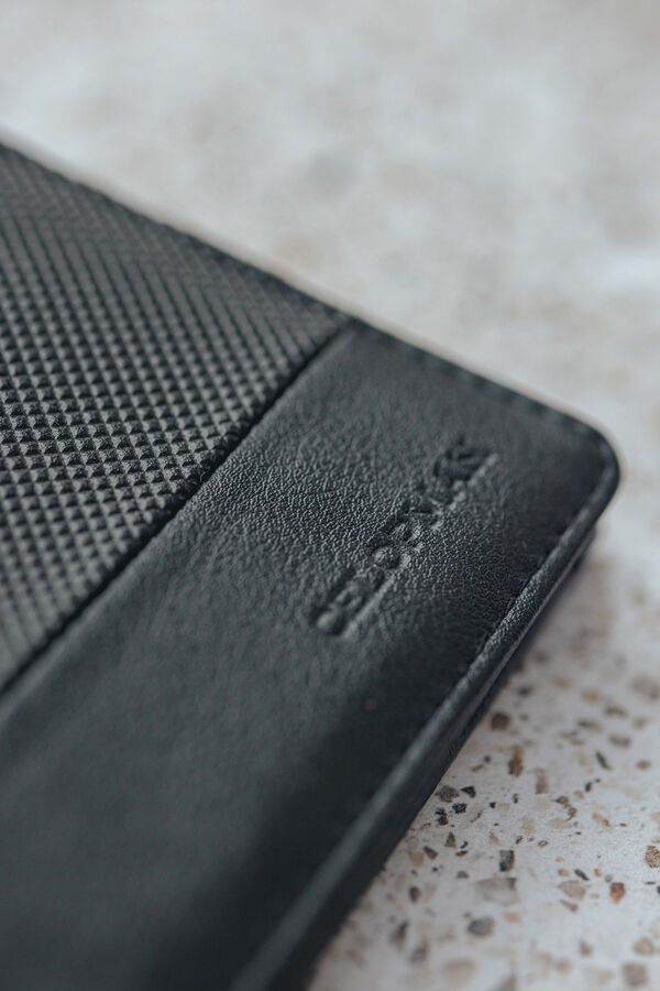 Celopman Cartera con tarjetero negro