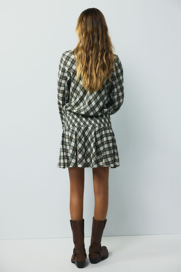 High Spirits Vestido Academy kaki