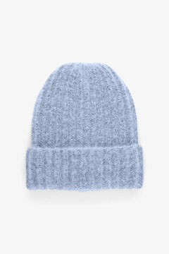 Springfield Chunky knit hat bluish