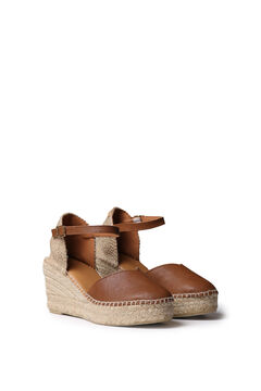 Toni Pons Alpercata em pele com cunha