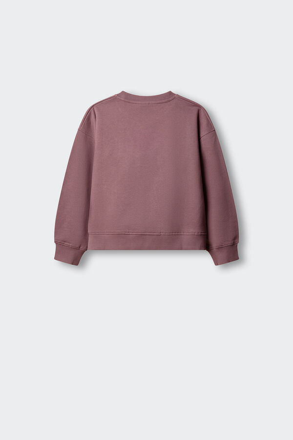 Springfield Kids Sudadera rayo frontal ni&ntilde;a rosa