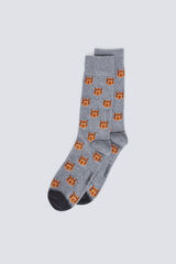 Springfield Long lion sock grey