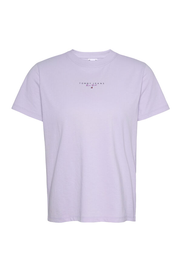 Springfield Damen-T-Shirt Tommy Jeans lila