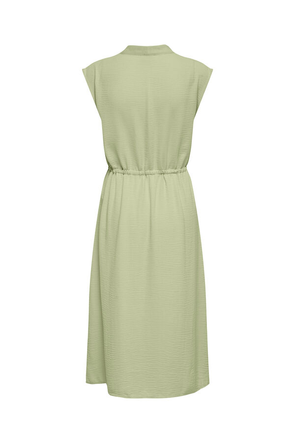 JDY Fluid midi dress green