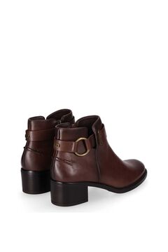 Chika 10 Metallic side buckle ankle boots