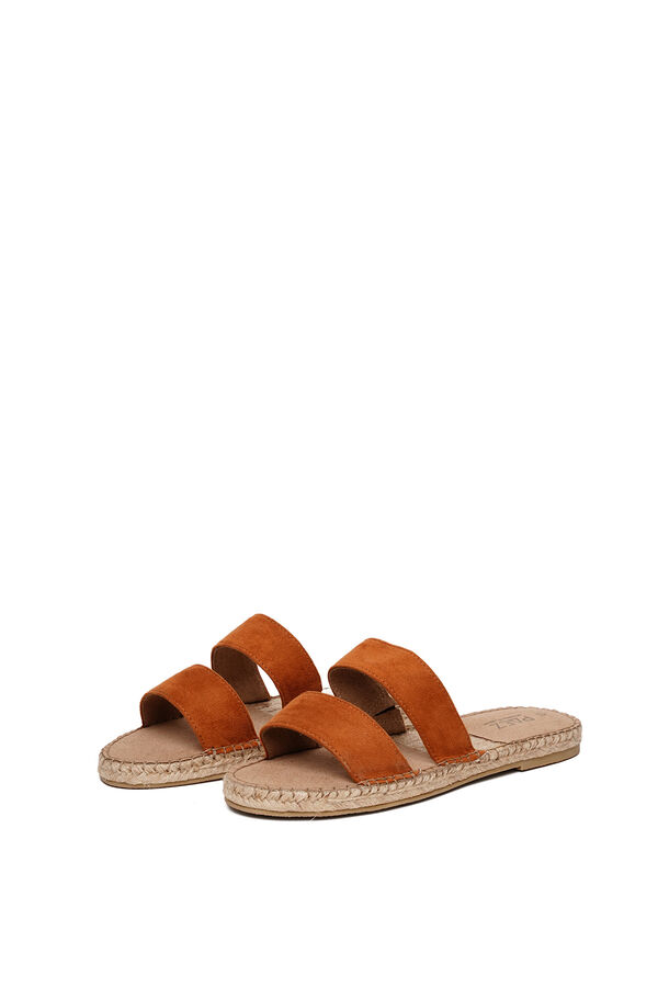 Paez Paez Sandal Straps Vegan Suede Camel brown