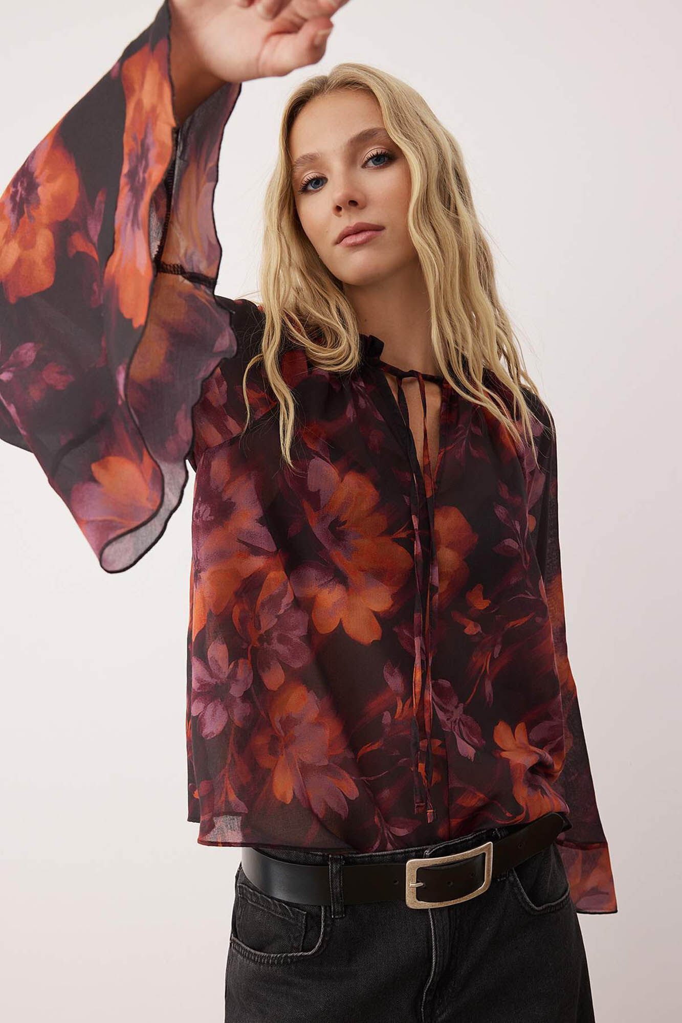 Trendyol Blusa de manga larga