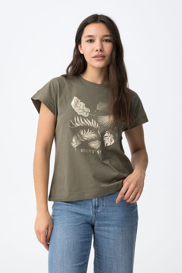 Tiffosi Short-sleeved T-shirt beige