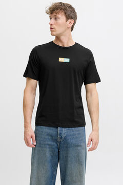 Jack & Jones T-shirt de corte regular  preto
