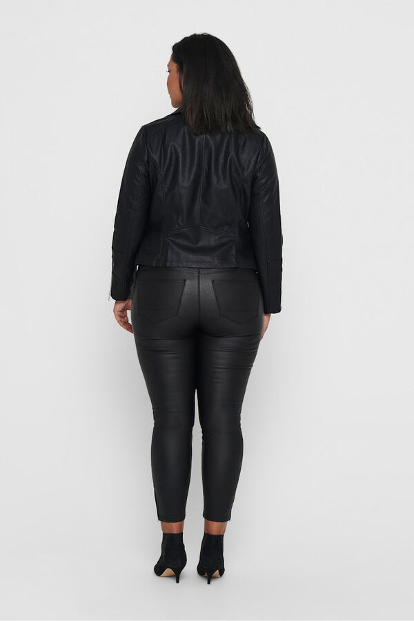Only Carmakoma Plus size biker jacket black