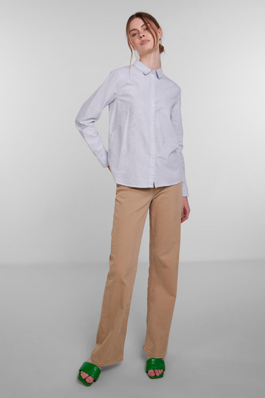 Camisa básica de algodón