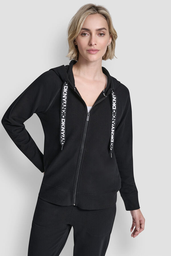 DKNY Sudadera con capucha negro