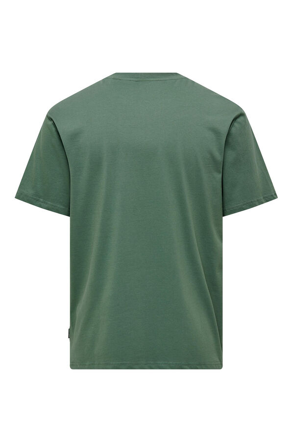 Springfield T-shirt básica O&S verde