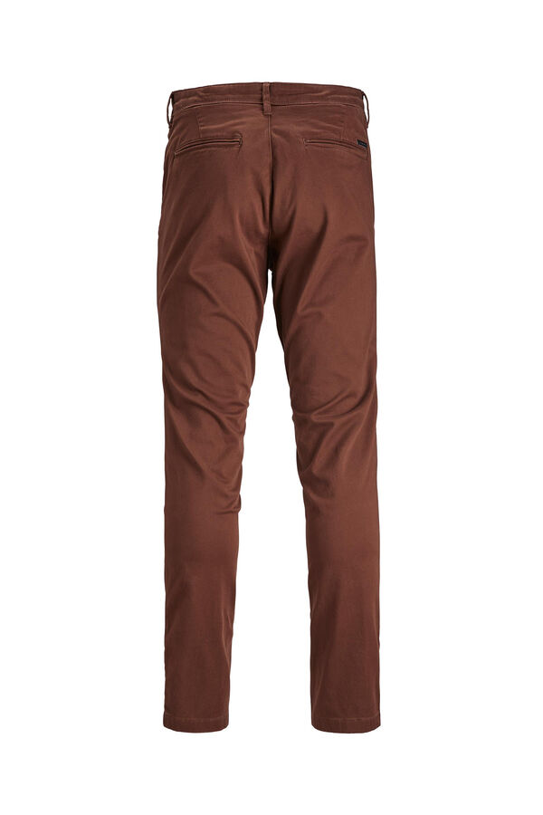 Springfield Pantalón chino marrón medio