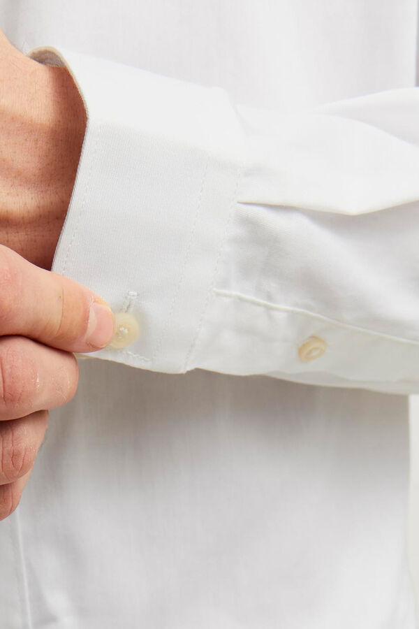 Jack & Jones classic slim fit shirt white