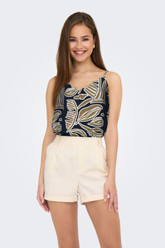 JDY Blusa de al&ccedil;as estampada