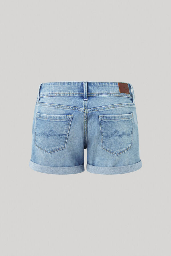 Springfield Relaxed mid-rise shorts bluish