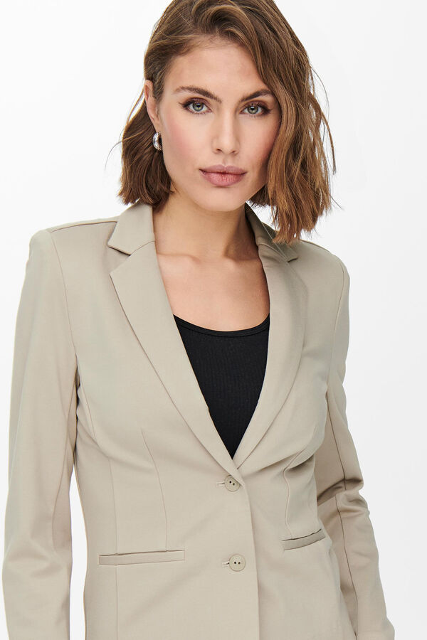 Springfield Long-sleeved blazer with buttons Siva