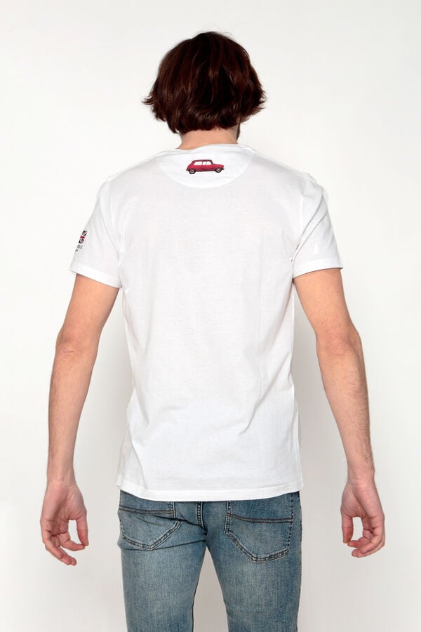 Springfield Mini-camiseta de manga curta branco