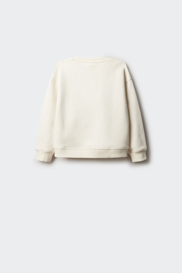 Springfield Kids Sudadera bandera UK niña nude