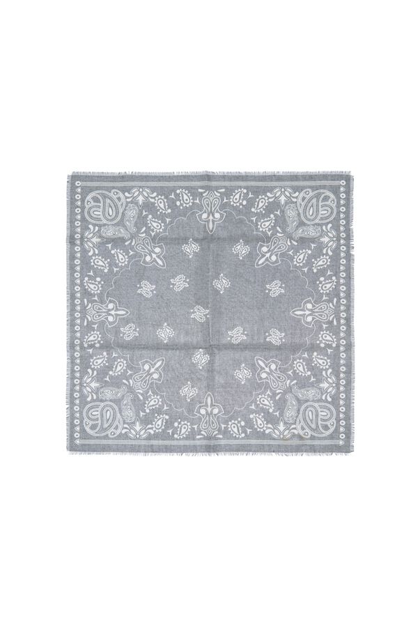 Only Paisley print scarf green