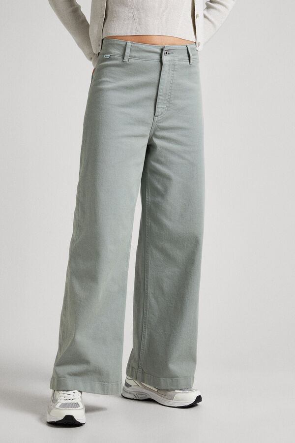 Springfield Culottes in cotton petrol