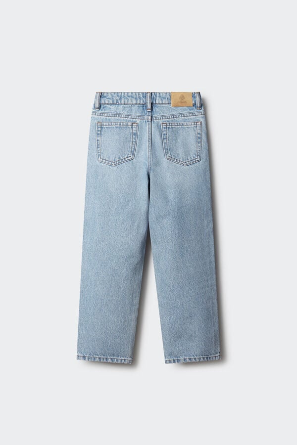 Springfield Kids Pantal&oacute;n denim ligero ni&ntilde;o azul