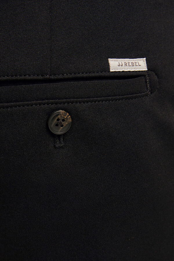 JJ REBEL Slim fit chinos black